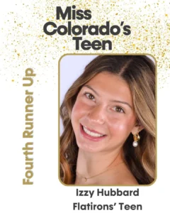 4th Runner Up - Izzy Hubbard - Flatiron's Teen 2025