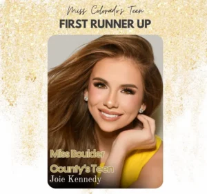 1st Runner Up - Miss Bounder County's Teen 2024 - Joie Kennedy