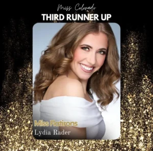 3rd Runner Up - Miss Flatirons - Lydia Rader - 2024