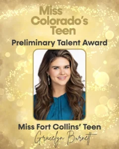 Preliminary Talent Award - Miss For Collin's Teen - Gracelynn Burnett